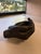 Contemporary 2000 - 2009 Sculptural Black Cupped Hands Decorative Bowl For Sale - Image 3 of 5