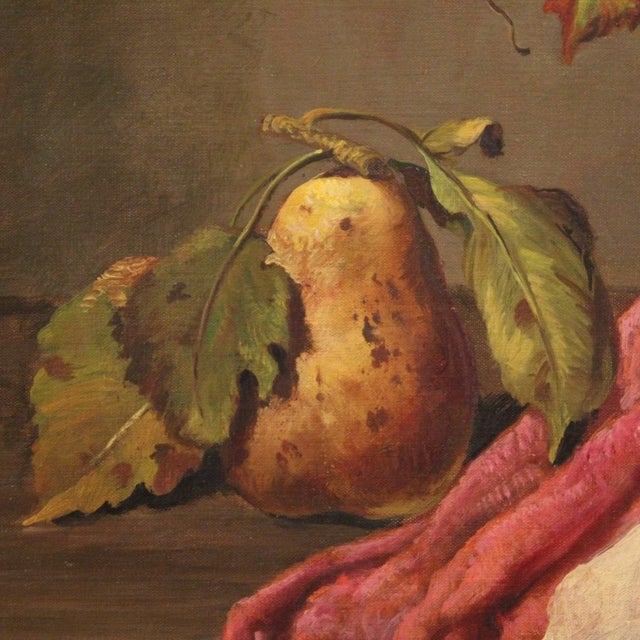 Italian Artist, Still Life, 1950, Oil on Canvas, Framed For Sale - Image 13 of 17