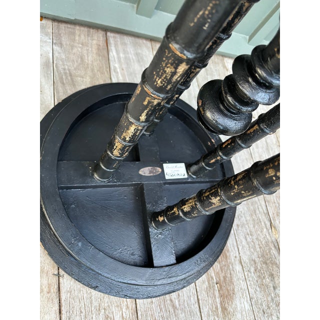 Wood Guildmaster Trompe l'Oeil Table Dominoes Design For Sale - Image 7 of 10