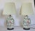 White Vintage Ginger Jar Style Chinoiserie Ceramic Table Lamps - A Pair For Sale - Image 8 of 12