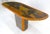 Boomerang Shape Slate Tile Top & Base Mid Century Modern Studio Coffee Table For Sale - Image 15 of 16
