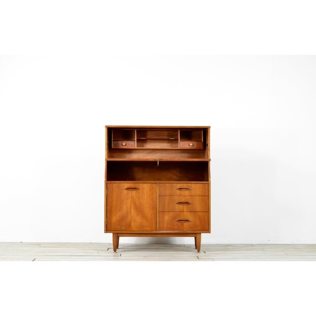 Vintage Secretaire in Teak from Jentique, 1960s For Sale - Image 6 of 9