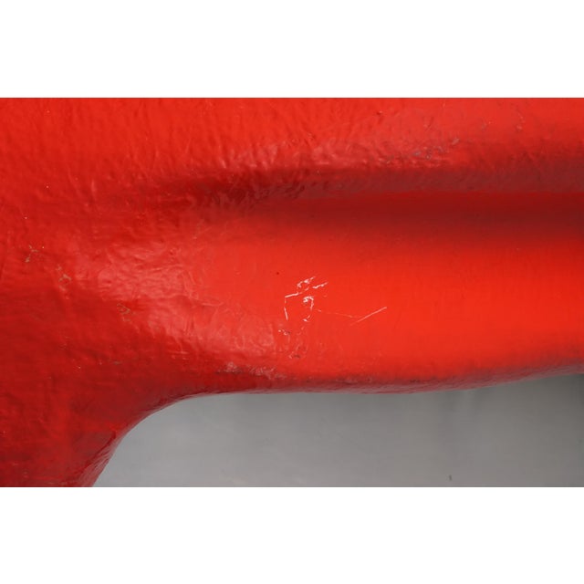 Red Elephant Chair by Bernard Rancillac For Sale - Image 11 of 18