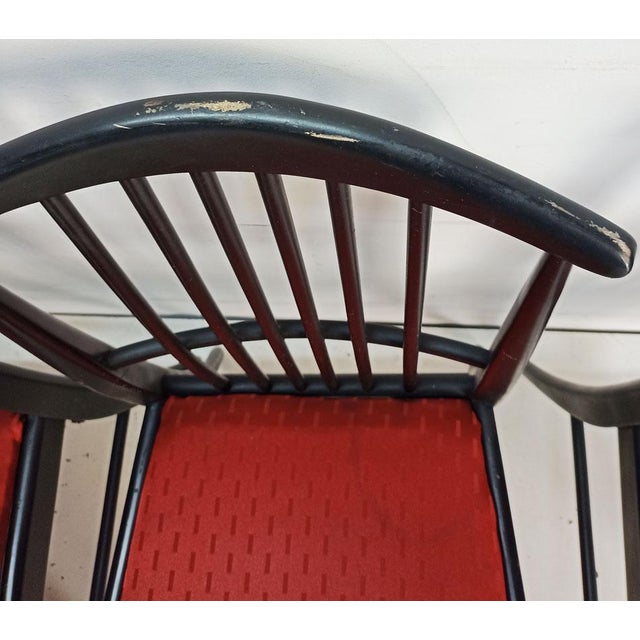 Dining Chairs by Kerstin Horlin Holmquist for Asko, Finland, 1970s, Set of 4 For Sale - Image 9 of 14