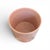Late 20th Century Postmodern Minimalist Peachy Pink Ceramic Cylinder Planter For Sale - Image 5 of 6