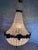 1970s French Louis XVI Charcoal Bronze Chandeliers 2pc- Pair For Sale - Image 15 of 18