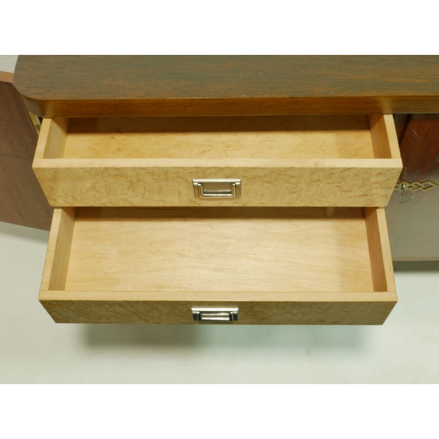 Brown Mid-Century Modern German Sideboard, 1960s For Sale - Image 8 of 14