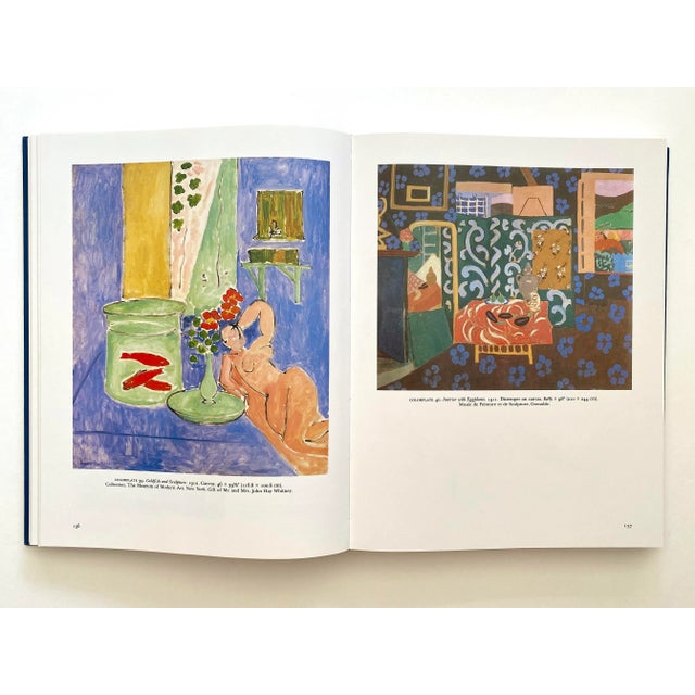 Modern " Matisse : A Retrospective " Vintage 1990 Landmark Volume Large Hardcover Modern Art Book For Sale - Image 3 of 13