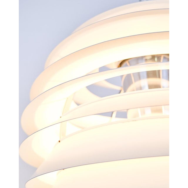 PH Louvre Pendant Light in Metal by Poul Henningsen for Louis Poulsen, 1957 For Sale - Image 9 of 14
