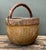 Wood Vintage 19th Century Chinese Rice Basket For Sale - Image 7 of 12