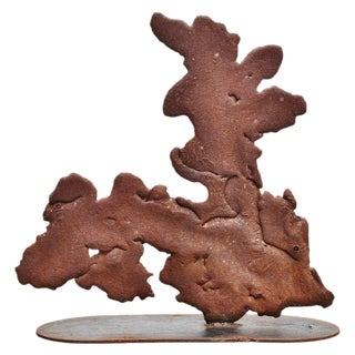 Abstract Modern Plant Sculpture by Theo Niermeijer, 1970 For Sale