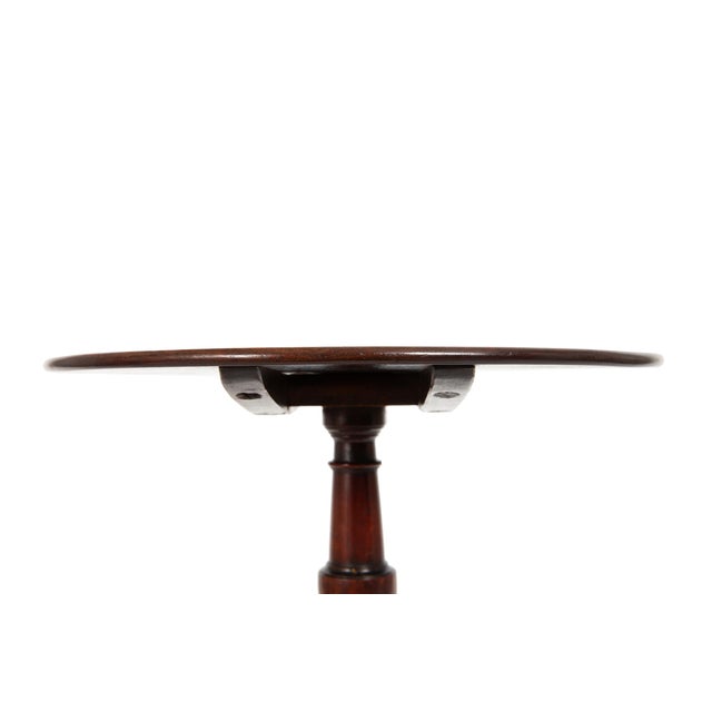 Rare English Queen Anne Antique Miniature Salesman Sample Tilt-Top Table For Sale - Image 13 of 16