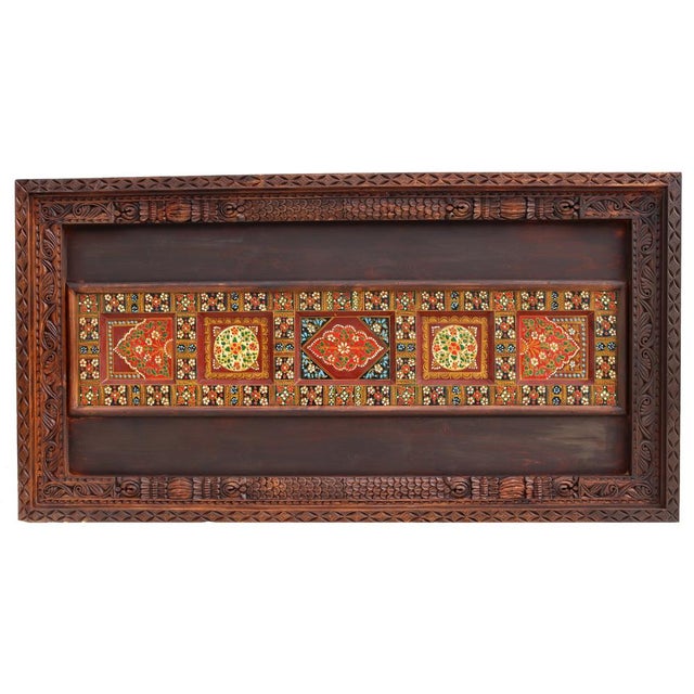 Surface: dark brown glazed Practical: The table is pre -assembled but delivered dismantled. (Only the table legs have to...