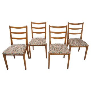 Mid-Century Dining Chairs from Interier Praha, Czechoslovakia, 1970s, Set of 4 For Sale