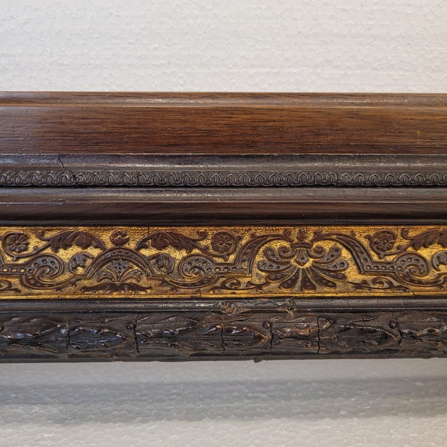 Frame in Carved Wood, Spain, 1890s For Sale - Image 13 of 18