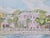 Late 20th Century Late 20th Century Jeanie Drucker Battery Reflections Charleston Sc Framed Watercolor Print 17x11 For Sale - Image 5 of 11