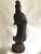 1920s Carved Wood Guanyin Statue For Sale - Image 4 of 12
