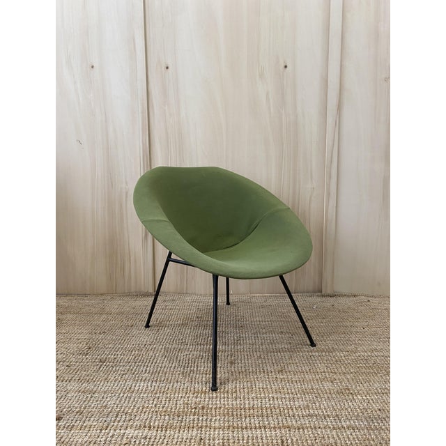Metal Chair by Claude Vassal for Les Magasins Pilotes, 1950s For Sale - Image 7 of 12