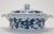 Mid-Century Modern Vintage Blue Danube Blue Onion Covered Casserole Dish With Handles For Sale - Image 3 of 9
