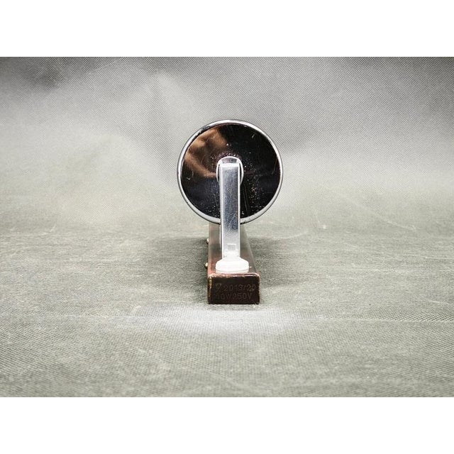 Bauhaus Chrome and Opaline Glass Wall Light, Czechoslovakia, 1930s For Sale - Image 10 of 12