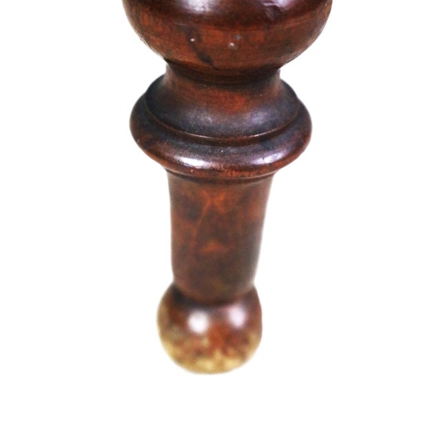 Wood Period Napoleon III Stool For Sale - Image 7 of 7