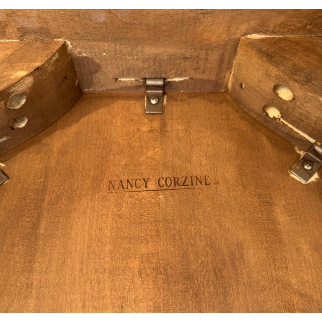 Gold Nancy Corzine Lourdes Console Table For Sale - Image 8 of 8