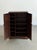 Brown Vintage Carved Oak Armoire For Sale - Image 8 of 12