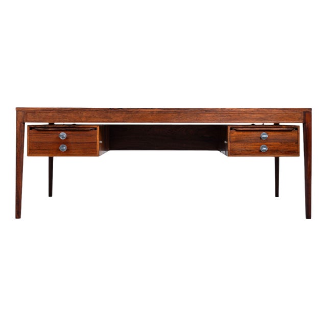 FD-951 Diplomat Desk in Rosewood by Finn Juhl for France & Son, Denmark, 1960 For Sale