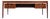 FD-951 Diplomat Desk in Rosewood by Finn Juhl for France & Son, Denmark, 1960 For Sale