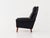 Danish Black Leather Armchair, 1970s For Sale - Image 4 of 18