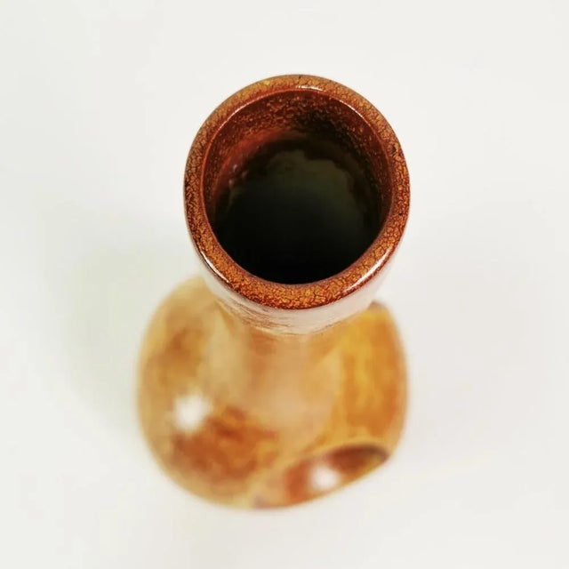 Modernist Ceramic Vase attributed to Roberto Rigon, Italy, 1960s For Sale - Image 9 of 12