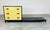 Renzo Rutili Renzo Rutili Style Yellow and Black Campaign Chest of Drawers With Low Bench For Sale - Image 4 of 10
