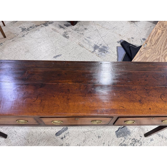 19th Century Georgian Oak Sideboard For Sale - Image 11 of 16