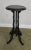 Traditional Faux Bois Antique Black Walnut Pedestal Table For Sale - Image 3 of 13