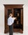 Oak Louis Philippe Vitrine For Sale - Image 12 of 13