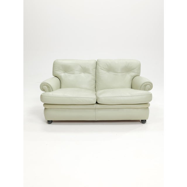 Dream Leather Sofa from Poltrona Frau, 1980s, in Very Good conditions. Designed 1980 to 1989 This piece has an attribution...