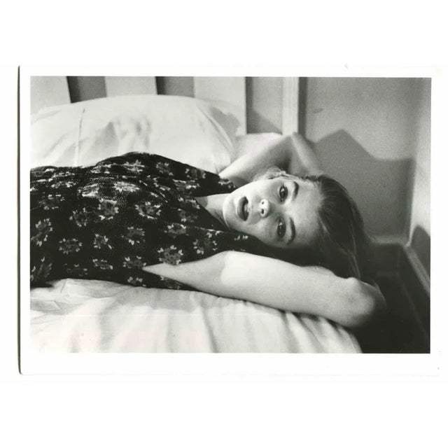 Kristine DeBell is a vintage photo, realized by Helmut Newton in the 1970s. The artwork represent fashion model and...