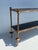 Hollywood Regency Global Views Giacommeti Style Wrought Iron Console Table For Sale - Image 3 of 13