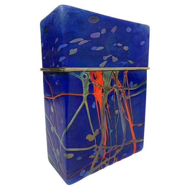 Art Glass Box by Jack Ink, 1980s For Sale - Image 12 of 12