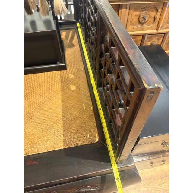 1930s Vintage Asian Ming Style Daybed For Sale - Image 11 of 13