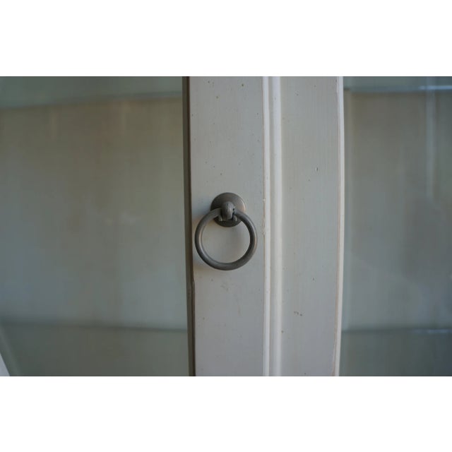Ethan Allen Ethan Allen Swedish Home Tall Display Cabinet For Sale - Image 4 of 9