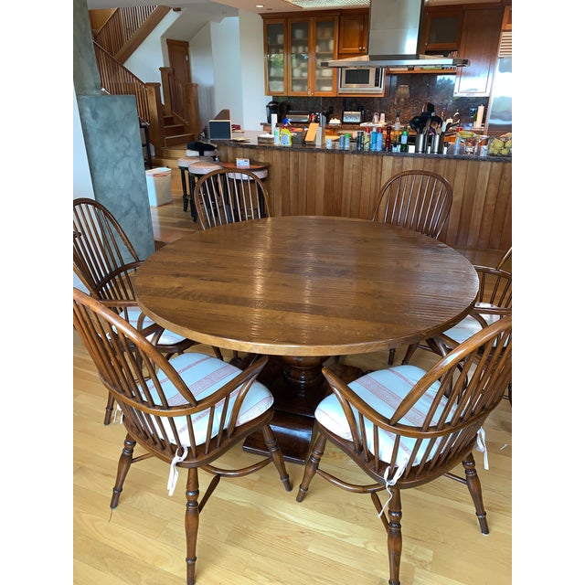 Farmhouse Dining Table Chairs Chairish
