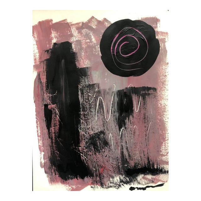 1980s Abstract Expressionist Painting For Sale