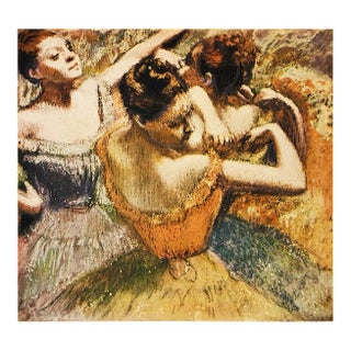 1950s After Edgar Degas "Dancers", First Edition Full-Color Vintage Print For Sale