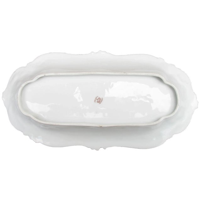 Antique Haviland & Continental Limoges Porcelain Serving Pieces, Set of 3 For Sale In Tulsa - Image 6 of 8
