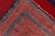 Doris Leslie Blau French Art Deco Vintage Geometric Crimson Hand-Knotted Runner For Sale - Image 4 of 6