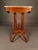 American Eastlake Victorian Walnut Marble Top Tea Table With Original Finish, Circa 1880 For Sale - Image 12 of 17