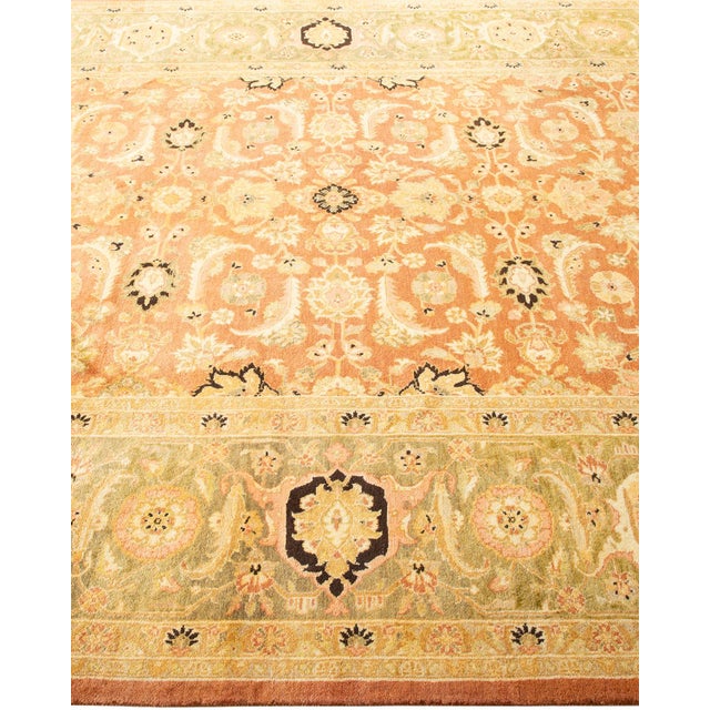 Solo Rugs Mogul, One-of-a-Kind Hand-Knotted Area Rug in Brown, 6' 2" x 8' 10" For Sale - Image 4 of 8