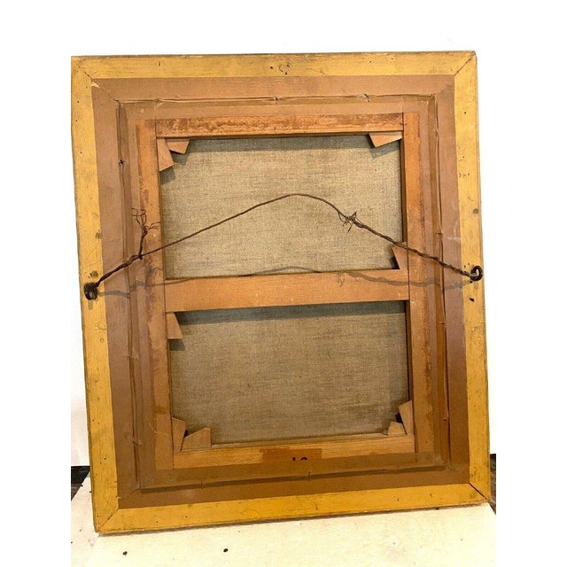 Portrait of Young Woman, 1920s, Oil on Canvas, Framed For Sale - Image 10 of 12