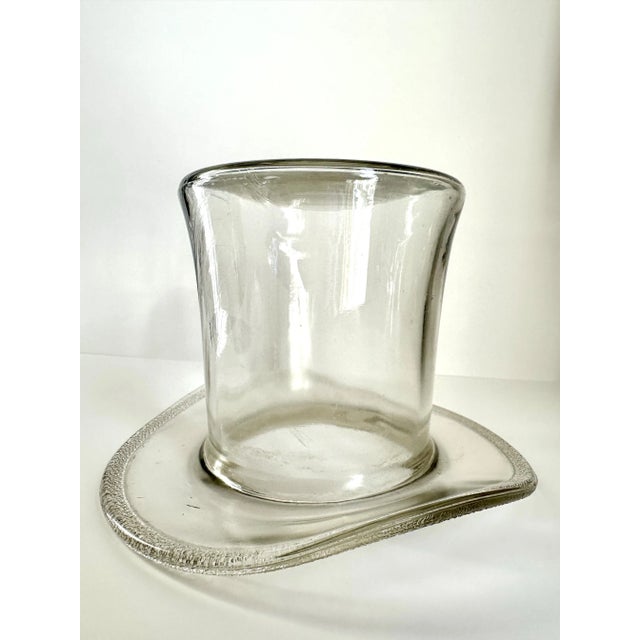 Art Deco Vintage Gentleman’s Top Hat Vase For Sale - Image 3 of 11